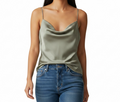 Paper Moon Green Silk Tank